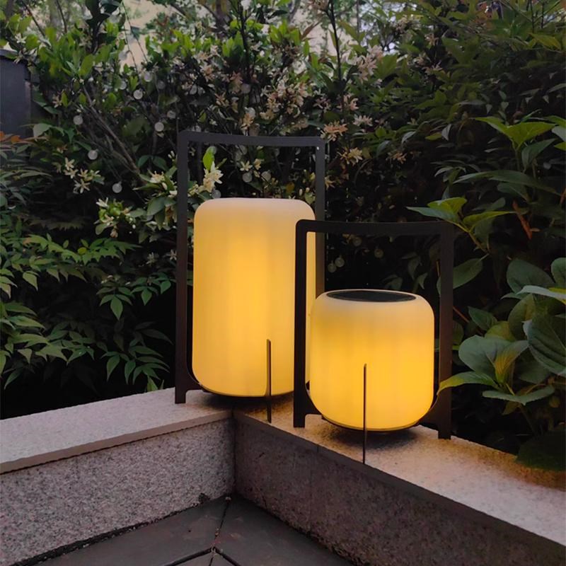 太阳能灯c庭院灯露台花园草坪灯阳台布置氛围灯户外家用充电手提
