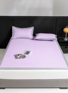 25年高奢中分子凉感n席1.8米双人床凉席三件套1.5米床科技凉席