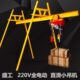 直滑式 修航吊 四立柱小吊机家用小型升降提升机电动葫芦220V建筑装