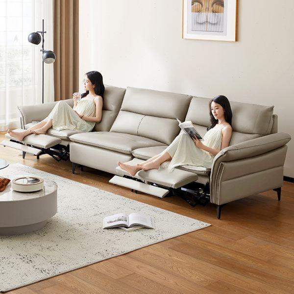 双虎零靠墙电动沙发客厅小户型真皮轻奢电动直排功能真皮沙发908,住宅家具,功能沙发,淘宝优惠券,粉丝福利购,淘宝优惠卷