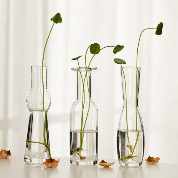 创意北欧 小小迷你花瓶玻璃透明花器 桌面阳台水培插花工艺品摆设,家居饰品,花瓶,淘宝优惠券,粉丝福利购,淘宝优惠卷