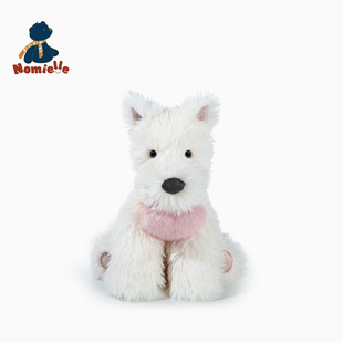 【情人节限定】nomielle爱心西高地狗毛绒玩偶送女友生日新年礼物