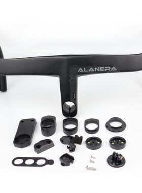DEDA ALANERA全碳纤维公路自行车弯把一体弯把带码表架自行车配件