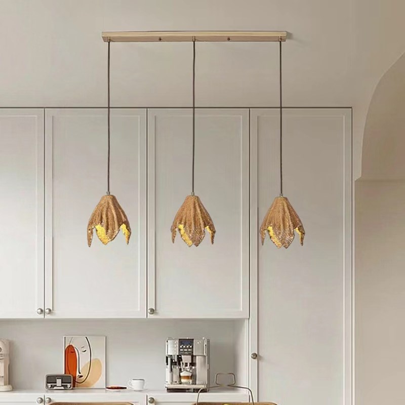 侘寂风吊灯民e宿复古卧室床头北欧日式简约创意仿古餐厅吧台过道