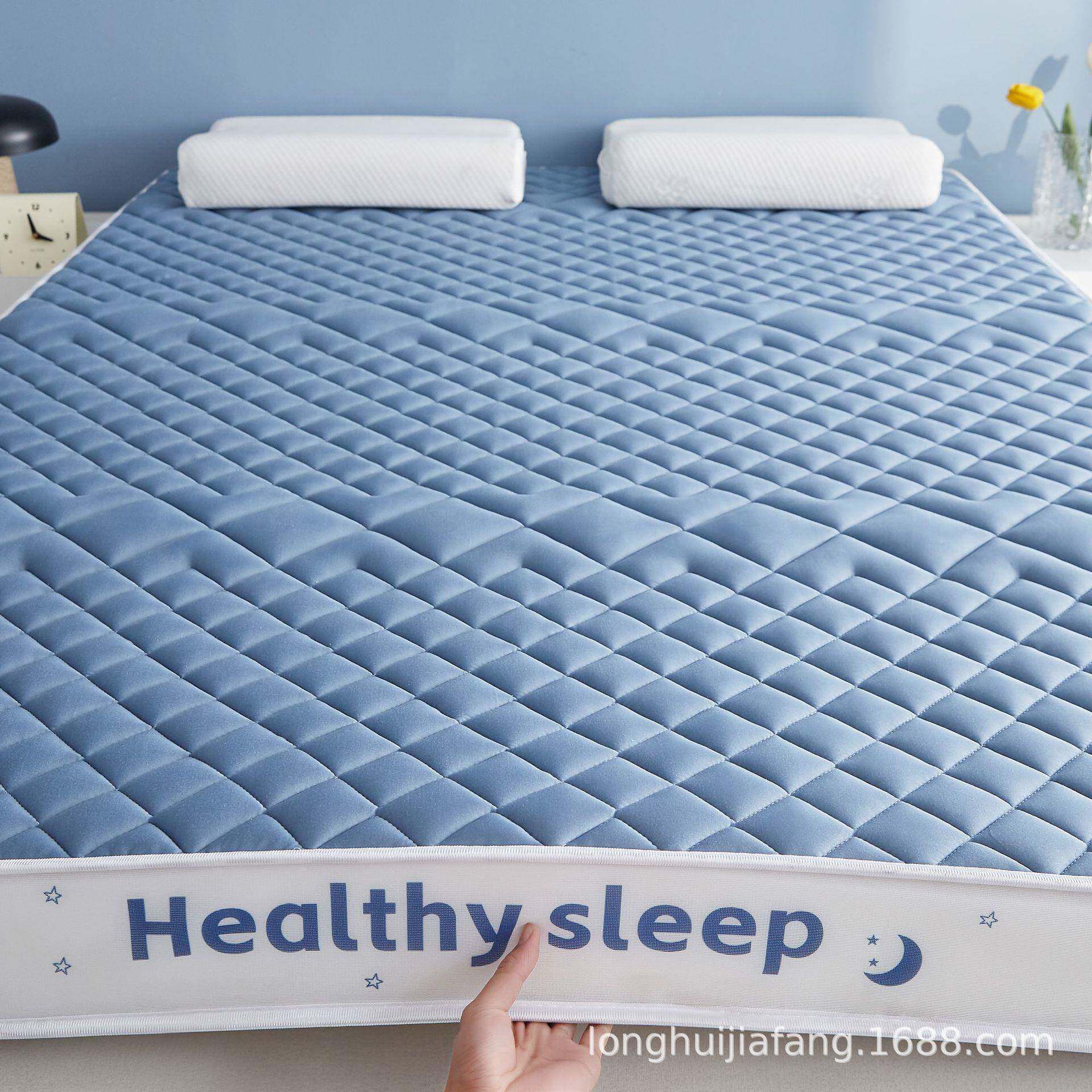 海软乳胶宿舍床垫学生垫租房人双人乳床褥加厚折叠绵榻榻米96463