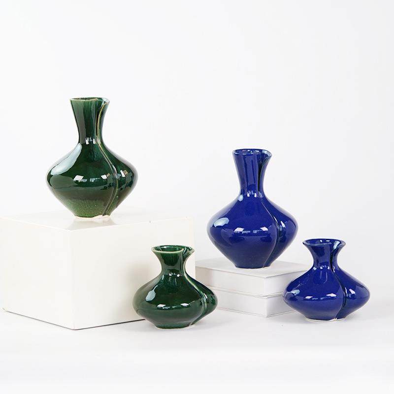 陶瓷花瓶ZPM饰玄关古柜博架装品摆设茶室书房感摆件新中插花式装,橡塑材料及制品,工业陶瓷,淘宝优惠券,粉丝福利购,淘宝优惠卷