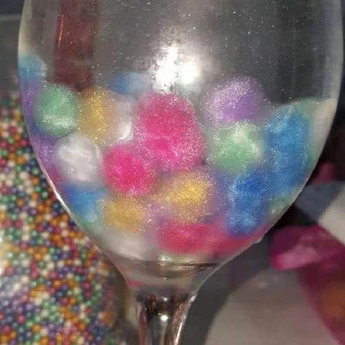 吸大水彩珠光星空珠富贵珠夜光珠荧RJQ珠光珠吸水泡珠培养基保水