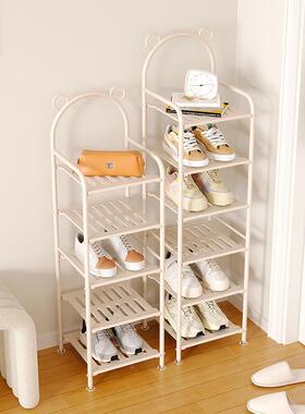 入CJH-XXXJ户鞋鞋架多层家用门口好看鞋架子窄简易小收纳神门器租