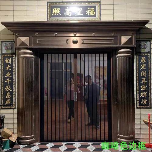 平网金刚网折叠纱门防盗