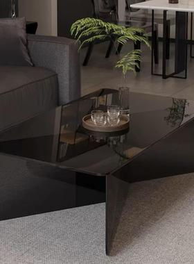 轻奢现代茶几家厅沙发实木居用茶桌小户型阳客台一体85024简约家