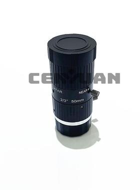 5业0mmFA工2镜头接口5M像素2/3英C寸光圈.0视559觉相机镜头