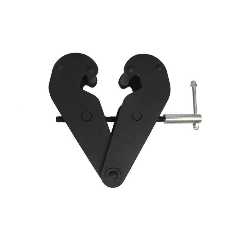 轨道QYG夹钳持0器5吨1吨夹1吨c型钢轨夹持器钢轨夹工字钢夹钳起重