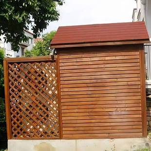 户外防M608腐木工具房庭院移动活板园房定幼儿制小木屋动民宿别墅