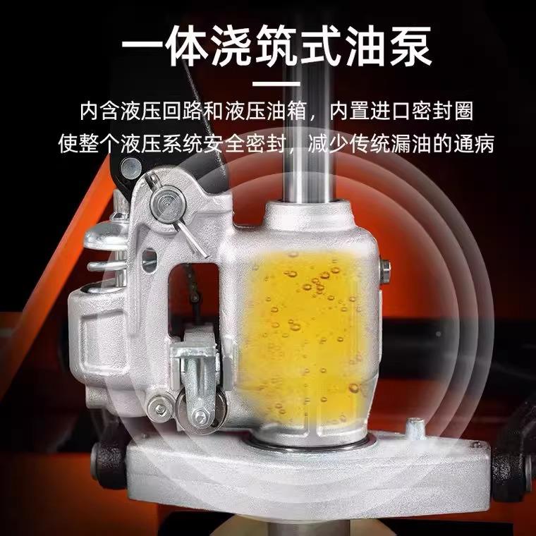 恒牛地牛叉叉车动仓库搬运手拉车3吨液5吨便携手手拉JPP小拖车压