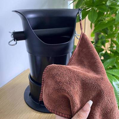 GXU容量立式咖啡粉渣桶商渣用意式咖大啡机柄废渣盒敲槽矮吧台渣