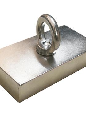 打捞磁铁20超强吸铁石力N52长方形超大钕铁硼强磁100*58990*高强