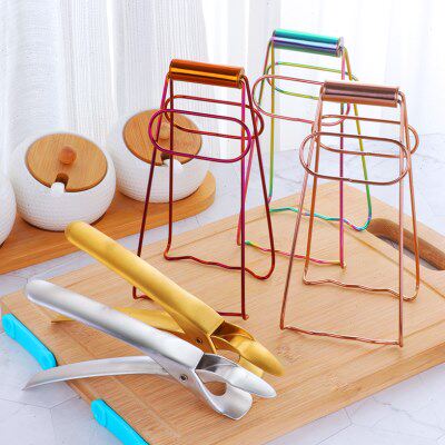 不锈钢夹盘器防烫夹厨房夹盘子夹盅蒸 夹菜提盘器砂锅夹