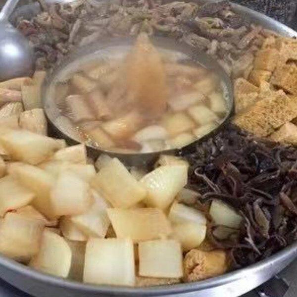 港式喷泉牛杂锅商用摆摊移动多功能麻辣烫锅节能型牛杂专用锅配件