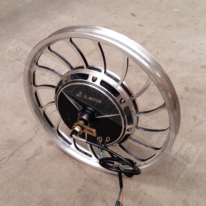 36V20寸500w电动车改rs装电机 48V60V1000W 大功率观光车涨刹电机