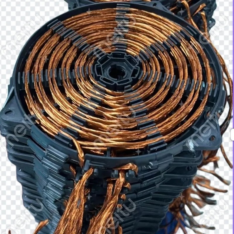 商用电磁a炉纯铜线盘5000sW瓦安装孔距21/21/24.5CM直径电磁发热