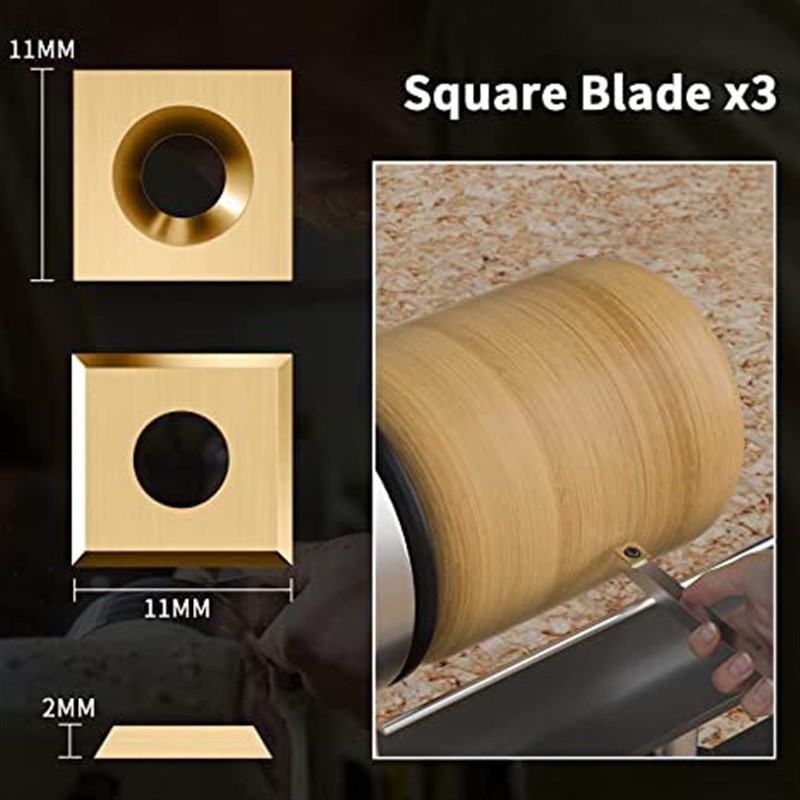 12件装硬质合金钨钢刀片舍弃C式车刀刀片 手持式车刀刀片