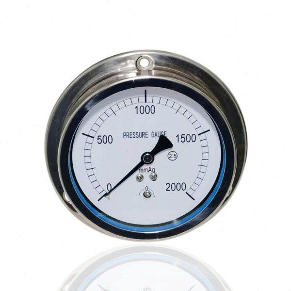 供全钢膜盒微压表轴向带前边不锈钢压力表法兰YEBF100ZT 2000mmAq,五金/工具,压力表,淘宝优惠券,粉丝福利购,淘宝优惠卷