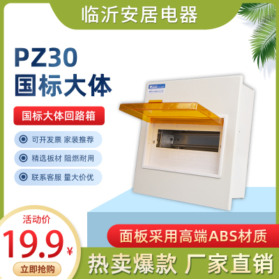 家用PZ30配电箱工程用明装空气开关G箱暗装国标大体总控开关定做