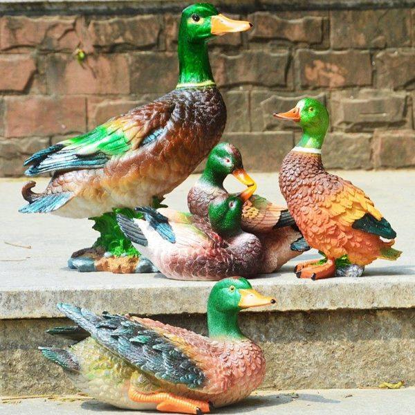 花园庭院阳台装饰品绿头鸭摆件园艺景观雕塑模型树脂工艺品农家风,家居饰品,户外/庭院摆件,淘宝优惠券,粉丝福利购,淘宝优惠卷
