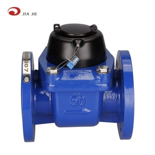 DN50旋翼式铁壳干式法兰水表2寸自来水水表出口法兰水表