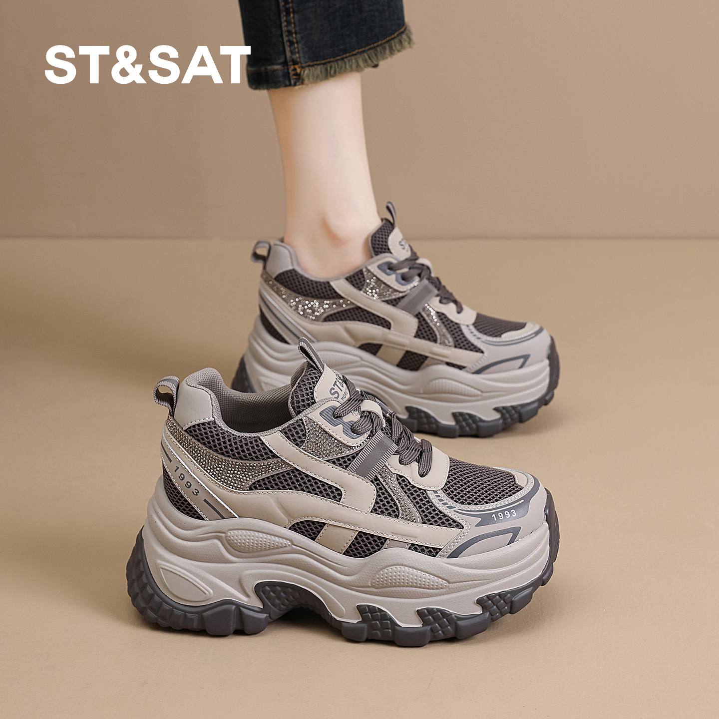 星期六2025秋季新款老爹鞋