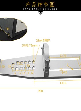 点胶机针筒固定架点胶阀300cc500CC点胶针筒固定支架三轴针筒支架