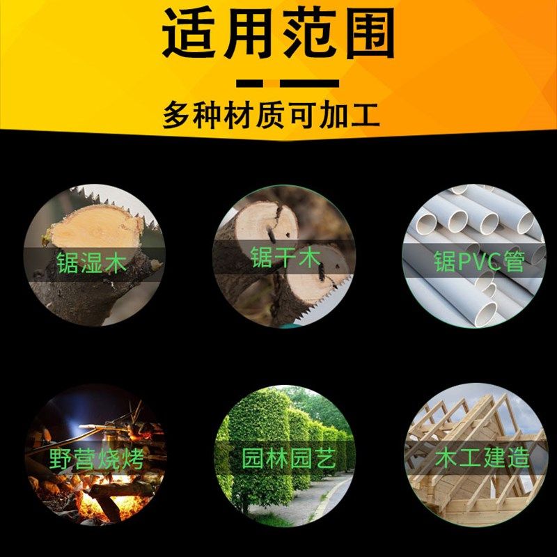三倍快速锯手板锯手工锯木工锯子园林工具果树家用钢锯三面磨齿,纺织面料/辅料/配套,服装加工设备,淘宝优惠券,粉丝福利购,淘宝优惠卷