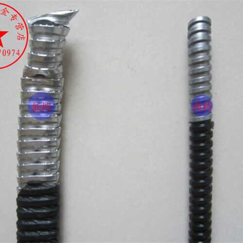 金属包塑软管 波纹管 电线套管 镀锌穿线软管(高档)3/4内径20mm