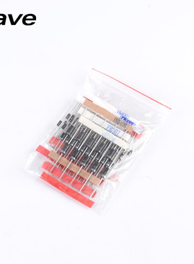 常用二极管元件包,8种共100只,含1N4148 1N4007 5819 5822 5408等