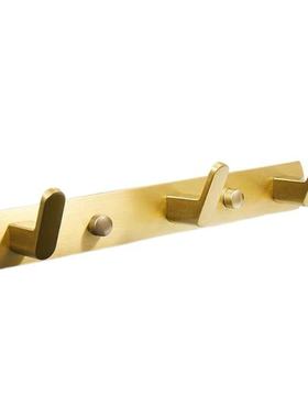 Entryway Key Hooks Gold Brushed Hat Hanger OWall Mounted Rob