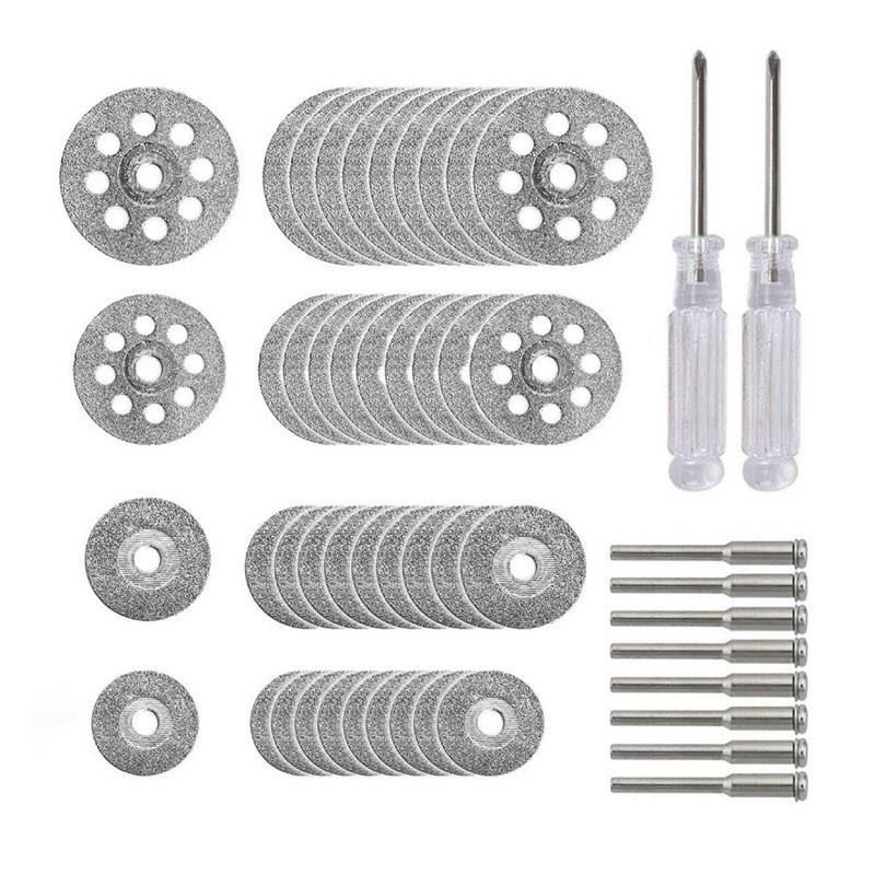 热销50件套高速钢锯片木工小锯片薄D切割片电磨锯片X电钻圆锯片套