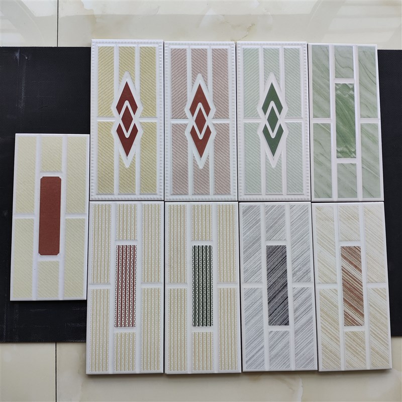 瓷砖外墙农村自建房112x255印花I砖户外瓷砖釉面砖外墙瓷砖