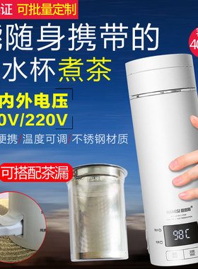 电热杯烧水壶保温一体迷你旅游智能便携小型J110v小家电美国加拿