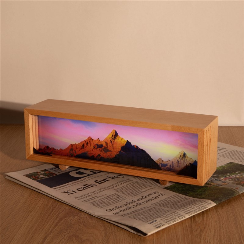 日照创意生日礼物氛围感床头x灯复古台灯充电桌面小夜灯灯光画