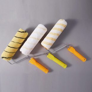 9寸滚筒刷热熔短中细长毛无死角滚筒 油漆乳胶漆胶水涂料滚筒刷子