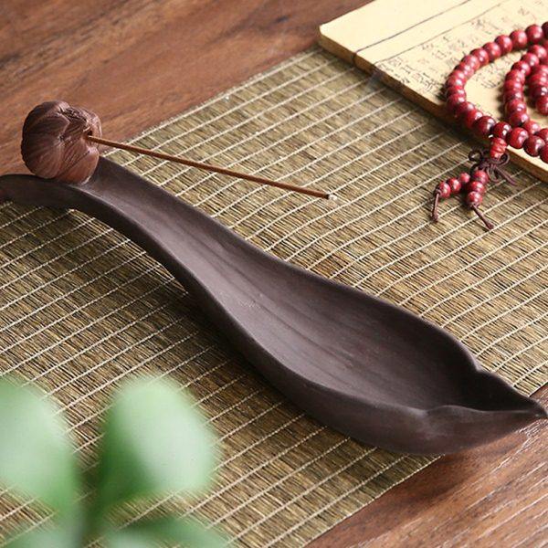 线香插陶瓷香炉檀香居室创意香座仿古点香器茶道禅意卧香炉香薰炉,家居饰品,香薰炉,淘宝优惠券,粉丝福利购,淘宝优惠卷