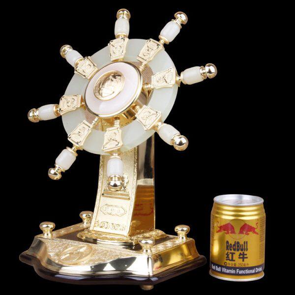 舵手摆件 航海舵轮舵工艺品 欧式办公桌摆件 办公室装饰品 现代