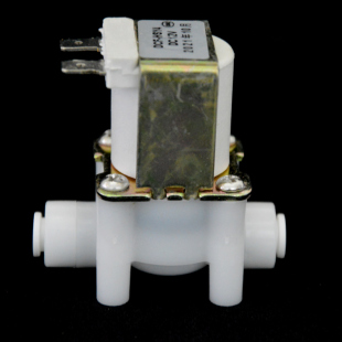 二分6MM快插管式常开/常闭型电磁阀饮水机控制阀DC12V/24VAC220V