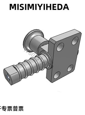 替代米思米弹簧侧面夹持器 弹簧紧固夹GPL4/GPH5/GPX5