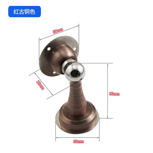 不锈钢加长门吸墙吸地吸室内卫生间强磁隐形短门吸碰防撞吸顶