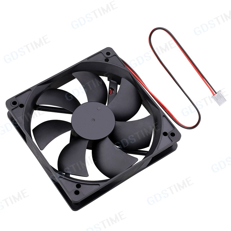 全新DC 5v 12V 24v 48v 12CM厘米12025机柜电脑机箱电源散热风扇