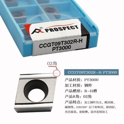 金属陶瓷数控刀片CCGT09T302/04R/L-H/CCGT060202/04镗孔内孔钢件