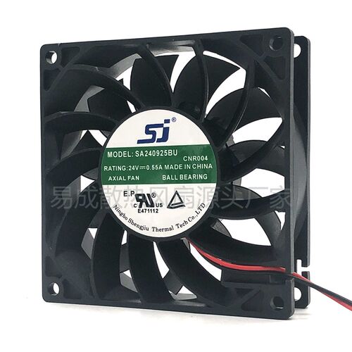 全新SA240925BU 24V 0.55A 9025大风量风机机柜高速散热风扇