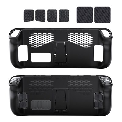 steamdeck主机保护壳一体全包防摔防滑抗震TPU软壳主机保护套OLED