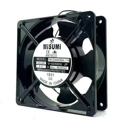 MISUMI风机 PM1238HA2BAL-7-N PM1225HA2Bal-7N 电柜排气散热风扇